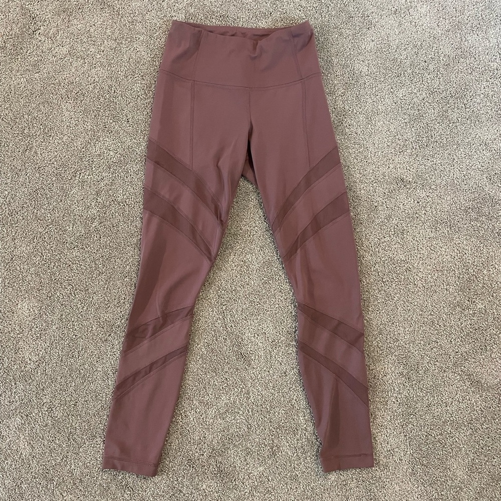 Yogalicious Mauve High-Waisted Leggings